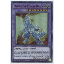 Blue-Eyes Tyrant Dragon - BACH-EN037 - Ultra Rare - 1st Edition