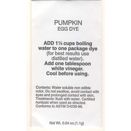 Set of 4 Dyes Pysanka/Pysanky, Easter Egg Art, Pumpkin Egg Dye, Dye Color