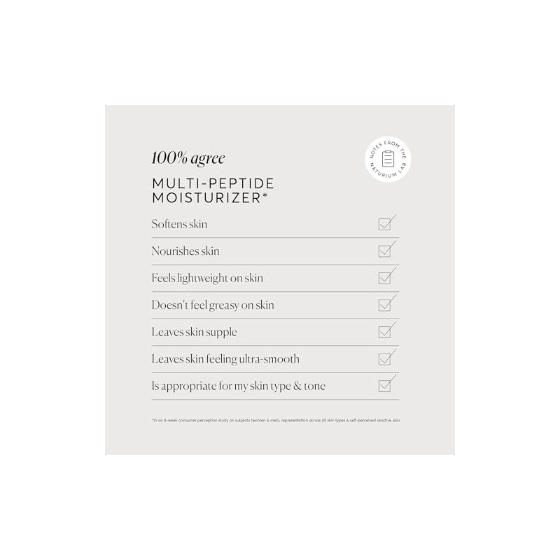 Naturium Multi Peptide Moisturizer Vitamina Etílica Pantenol Crema Facial Hidratante