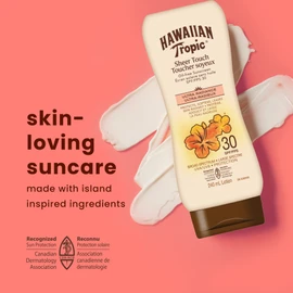 Hawaiian Tropic Sheer Touch Ultra Radiance Sunscreen Lotion, SPF 30, 90mL