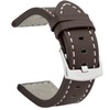 Bandini 28mm Mens Genuine Leather Watch Band Strap - Brown