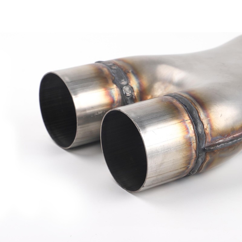 Richeer 2.5 Inch Exhaust X Pipe, 2.5" Inlet 2.5" Outlet