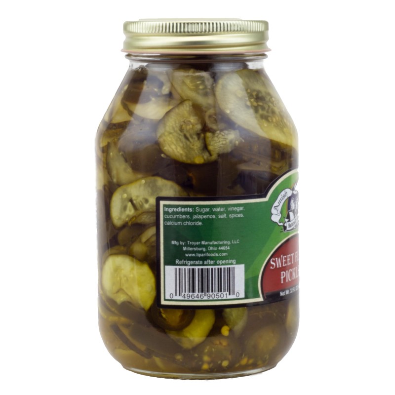Amish Wedding Sweet Flame Pickles 32oz (Pack of 2)