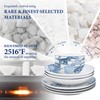 Minh Long 12-PCS Porcelain Coastal Dinnerware Set, Plates, Bowls, Service