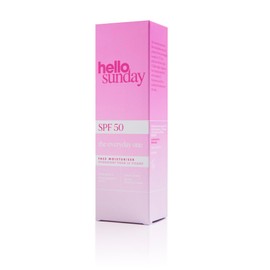 Hello Sunday The Everyday One - Face Moisturiser SPF 50 with Hyaluronic Acid - 75ml Travel Edition
