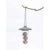 Robin 3-in-1 Bird Feeder and Bath - Anthracite