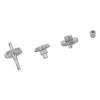 RC Crawler Gear Set Stainless Steel Easy Installation Light Precise