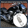 INFINAUTO 2 Pcs Universal Exhaust Pipe Spring for Motorcycles 43mm