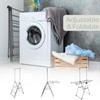 Home-Complete Clothes Drying Rack - 2-Level Laundry Drying Rack with