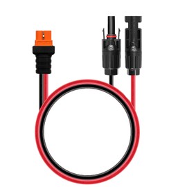 ZkeeShop 5FT Solar to XT60i Cable, 12AWG, Compatible with EcoFlow River Delta, Bluetti, Anker Powerhouse, Lipo Battery Pack