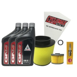 Cyclemax Tune Up Kit compatible with 1998-2001 Honda TRX450ES FOURTRAX FOREMAN ES with Spark Plugs