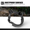 NICECNC Black Escape Flange Guard Protector Compatible with GasGas EX