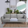 HOMBYS Couch Cushion Replacement Wrapped with Polyester Batting, High Density