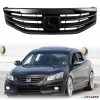YLT Auto For 2011 2012 Honda Accord Gloss Black Front
