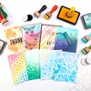 47 Packs Ink Blending Foam Pads Set, Include 8 Pcs