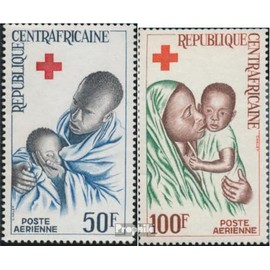Central African Republic 96-97 (complete.issue.) unmounted mint/never hinged ** MNH 1965 Red Cross (Stamps for collectors) Red Cross
