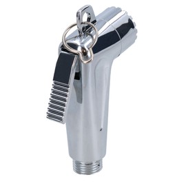 AB Tools Chrome Outdoor Cockpit Transom Shower Head with Trigger Boat Motorhome