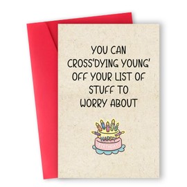 ATTLVV Funny Birthday Cards Gifts for Men Women,Humorous Birthday Cards for Brother Sister,Old Age Birthday Gifts for Him Her,50th 60th Birthday Card
