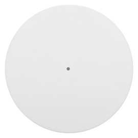 Turntable Mat Record Platter Slipmat Anti Static Acrylic Record Player Platter Slip Mats for 12 Inch Record Player Milky White