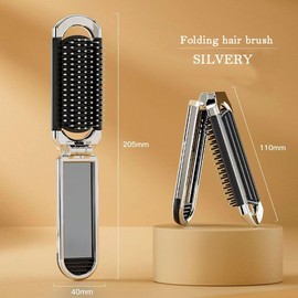 2 PCS Detangling Hair Brush And Comb for All Hair Types,Foldable Hair brush and Comb,Wet Brush,Scalp Massage Brush,Styling Hair Brush,Travel Hair Brush,Tangle Teezer Brush,For Wet or Dry Hair