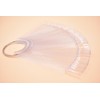 100 Tips White and Transparent Plastic Polish Board Nail Art