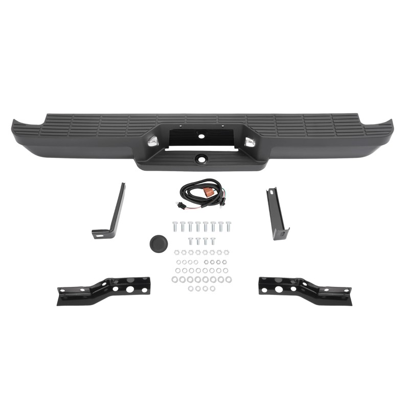 HECASA Rear Step Bumper Compatible with 1993-2011 Ford Ranger Fleetside/Styleside