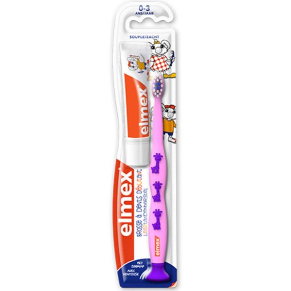 Elmex Supple Toothbrush Beginner Aged 0-3