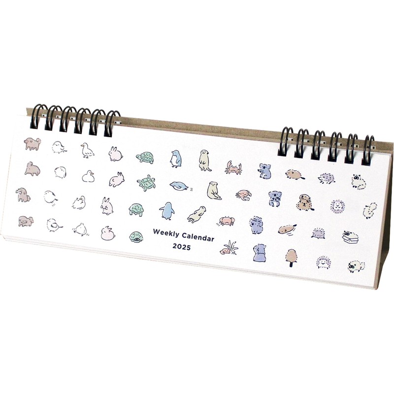 Elcomune Cal-132 Matka 2025 Calendar Desktop Weekly Mini Mini