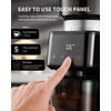 SHARDOR Conical Burr Espresso Coffee Grinder Electric with Precision Timer
