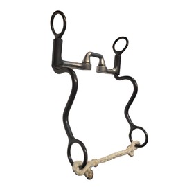 Dutton Bits Square Low Port Smooth Bar 3 Piece Correction Calvary Shank Equine Bit