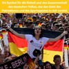 HAFRILY Pack of 10 Germany Flag Badges National Badge for