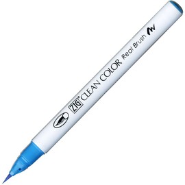 Zig Clean Color Real Brush Marker Pen 031 Cobalt Blue
