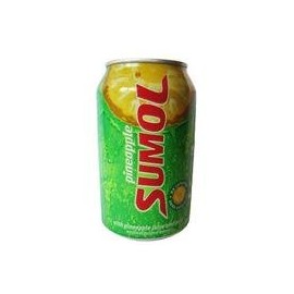 Sumol Ananas Pineapple Soda Portugal 12 oz. Cans 24 pack