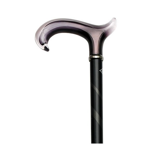 Walking cane-Grey Tease. This walking stick cane has a derby