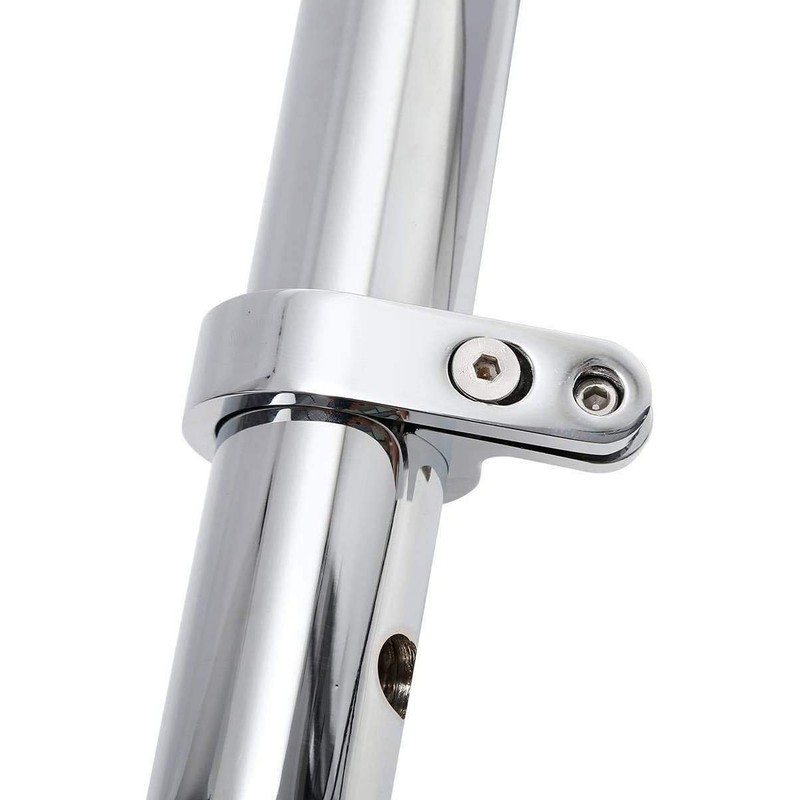 WOWTK 1.25" Handlebar Mount Clamp, 32mm Highway Bar Handlebar Clock