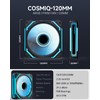 AsiaHorse COSMIQ Ventiladores de PC RGB de 120 mm FDB