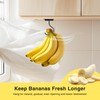 bussdis Short Banana Hook Under Cabinet - 2 Pack Adhesive