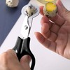 Black Egg Shell Scissors - Portable Quail Egg Cracker, Cracker