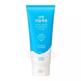 Happy Bath 해피바스 산뜻 히알루론 클렌징폼 200g 보습 세정력 Happy Bath Refreshing Hyaluron Cleansing Foam 200g Moisturizing Cleansing Power