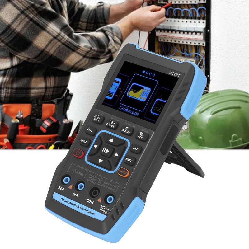 Oscilloscope Multimeter Waveform Generator 3 in 1 Handheld Digital Signal