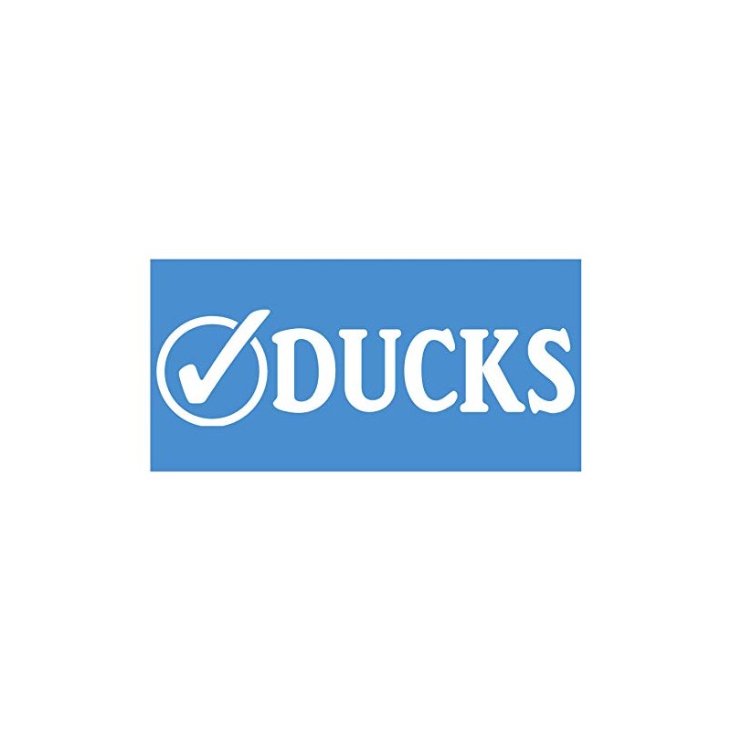 EZ-STIK Ducks CheckI041 8" Sticker Decal camo Duck Hunter Hunting