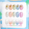 Thezel The Gel Island Beach Glitter Gel 5-piece set /