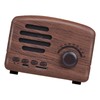 Vintage Bluetooth Speaker Multifunction Innovative Plug in Card Strong Bass
