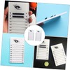 Baluue 2pcs Acrylic Lash Display Boards for Eyelash Extensions Lash