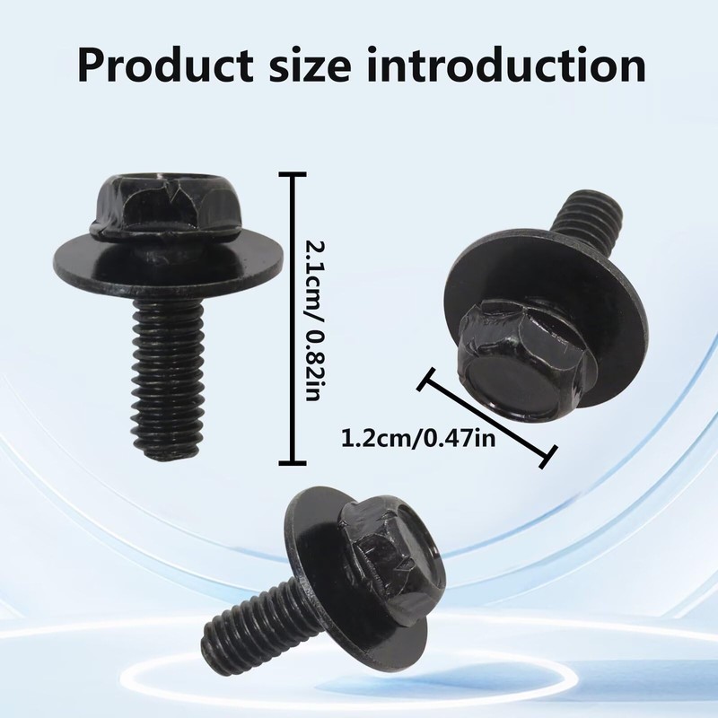 Updated Skid Plate Bolts Fit for Toyota 4Runner Tacoma FJ