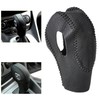 RAGBUSCLE Car Gear Stick Shifting Knobs Leather Cover Shifter Lever,