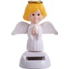Yellow Solar Powered Bobble Head Toy - Cute Solar Angel