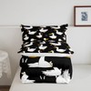 Homewish Cute Duck Full Size Comforter Set,Cartoon Farmhouse Livestock Animal