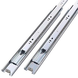 Friho 10 Pair of 12 Inch Hardware Ball Bearing Side Mount Drawer Slides, Full Extension, Available in 12'',14'',16'',18'',20'' Lengths