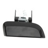 Car Rear Outer Exterior Door Handle Black ABS Replacement for